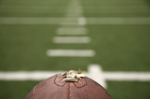 iStock football on field