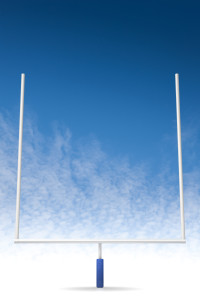 iStock football uprights